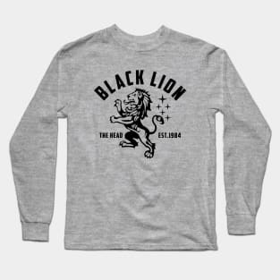 V Force Black Lion Crest Long Sleeve T-Shirt